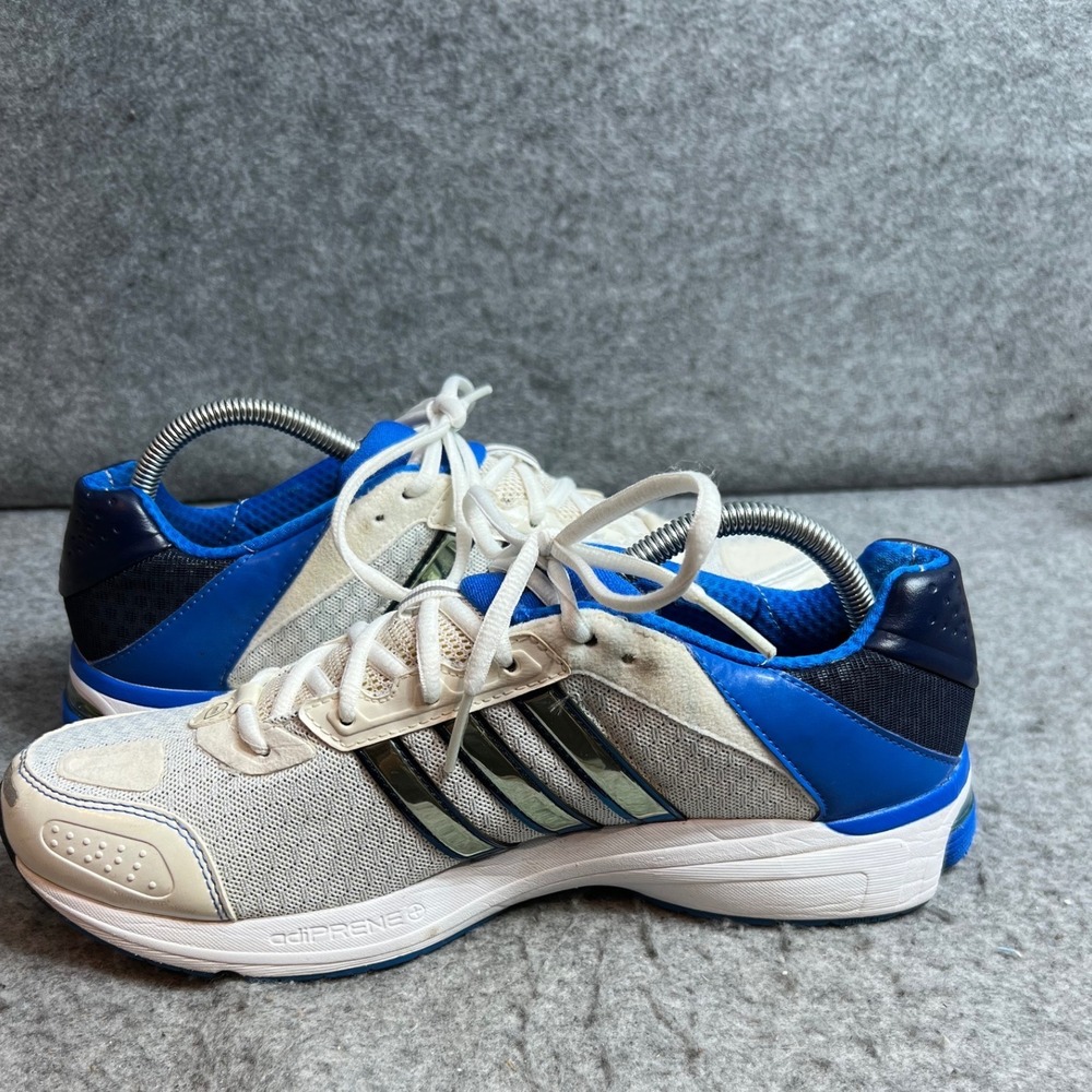 Adidas Supernova Glide 4 Mens Running Shoes White Blue Silver V23512 Size 9.5 - Picture 6 of 9